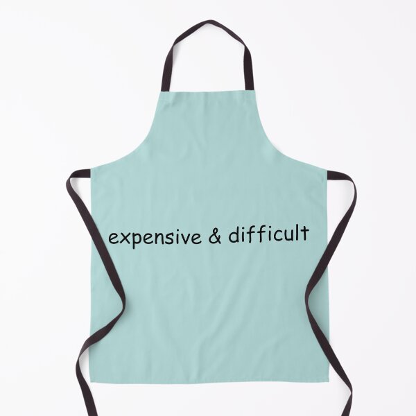 Item preview, Vintage Expensive & difficult simple text based  designed and sold by garniturex.