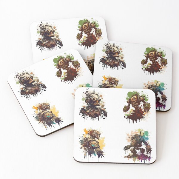 Item preview, Cogs and Gears Robot  sticker pack 1 designed and sold by Richard-Y.