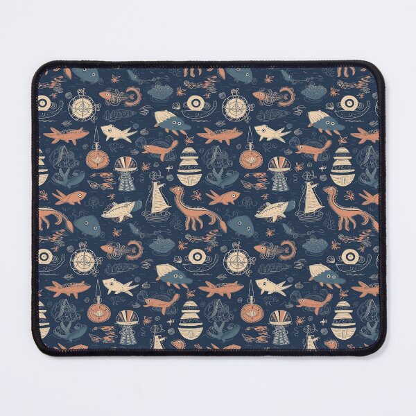 Item preview, Quirky Nautical Pattern designed and sold by AbstractAttire.