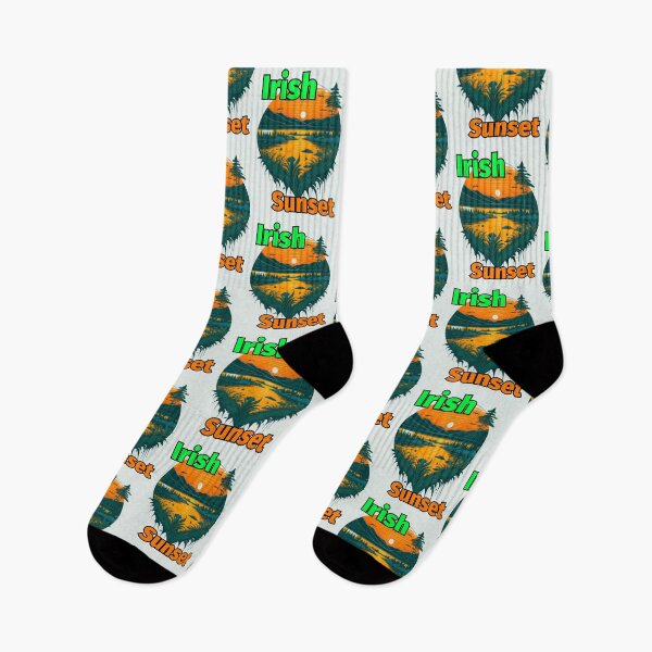 Item preview, Irish Sunset Lake Mountains designed and sold by IrishPOD.