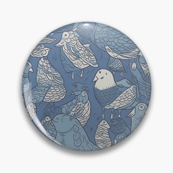 Item preview, Doodle of birds; pigeons and gulls designed and sold by ArtisticKevin.