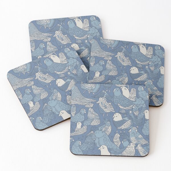 Item preview, Doodle of birds; pigeons and gulls designed and sold by ArtisticKevin.