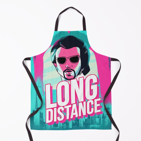 Item preview, Long Distance - 80s Retro Pop designed and sold by BlurCity.