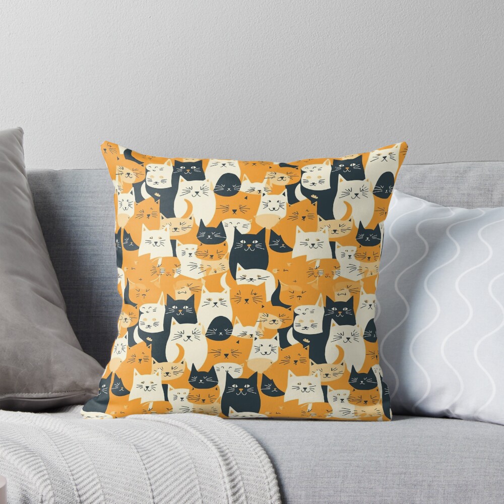 Item preview, Throw Pillow designed and sold by AbstractAttire.