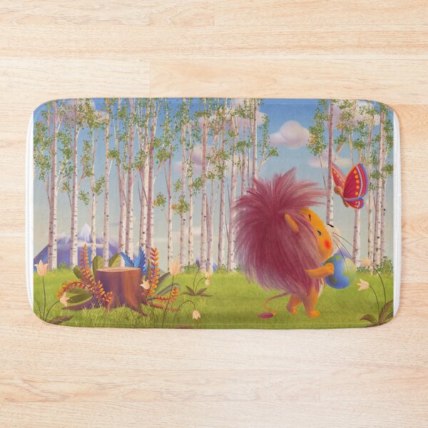 Item preview, Lio lion in the forest designed and sold by AnnaKalt.