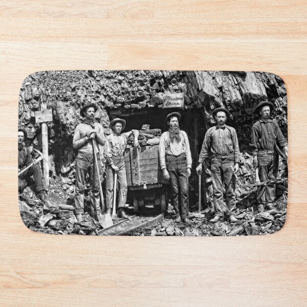 Item preview, Miners at the Montana Mine 1889 designed and sold by Daniel Hagerman.
