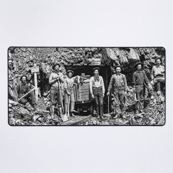 Item preview, Miners at the Montana Mine 1889 designed and sold by Daniel Hagerman.