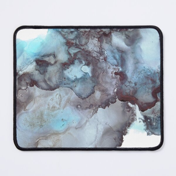 Item preview, Blue Galaxy - Abstract alcohol ink painting designed and sold by Wolshebnaja.