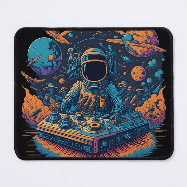 Item preview, DJ in Technicolor designed and sold by fpeShop.