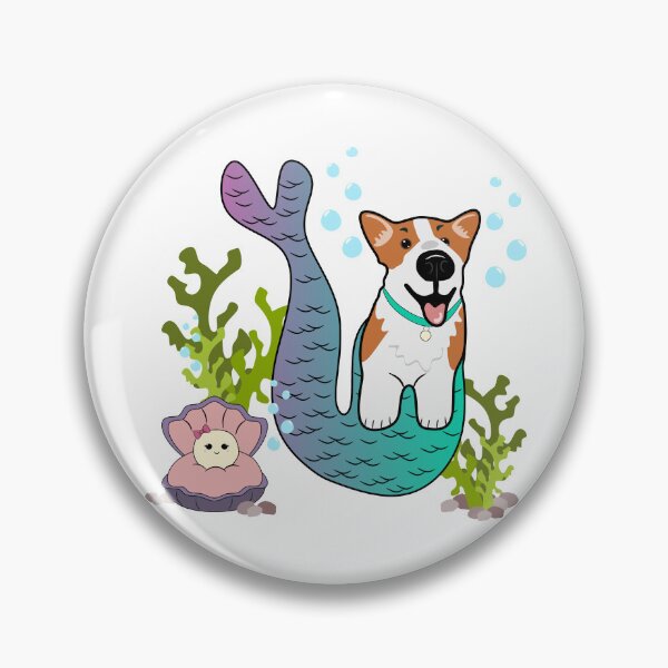 Item preview, Corgi Mermaid designed and sold by Lrtheurer.