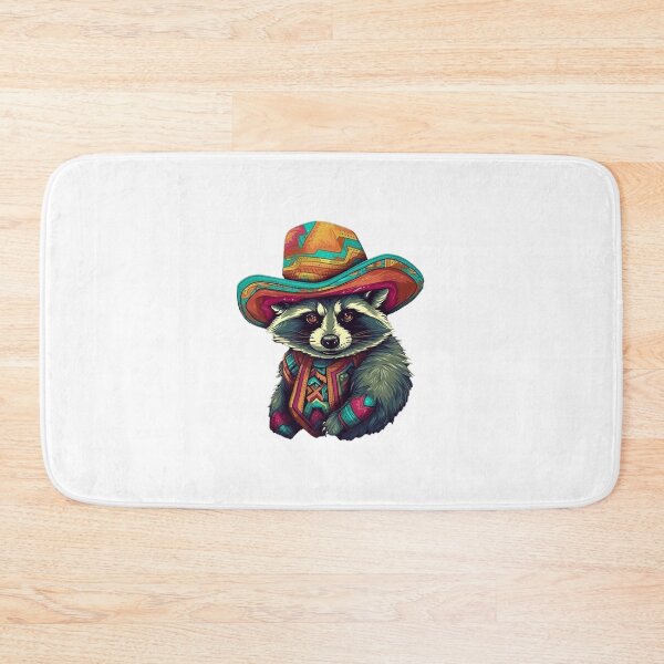 Item preview, Cinco de mayo Raccon designed and sold by EmeraldeaArt.