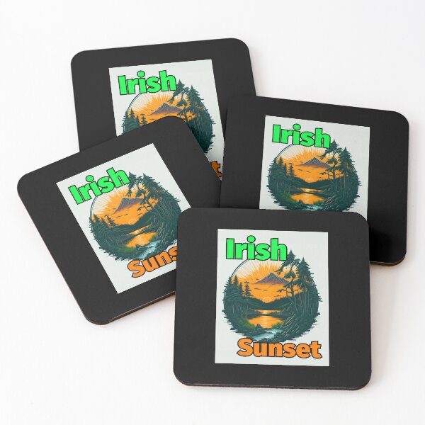 Item preview, Irish Sunset Lake Trees designed and sold by IrishPOD.