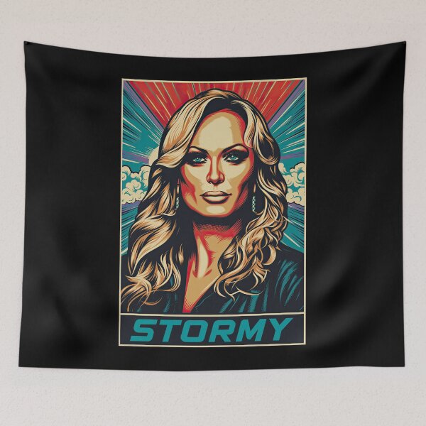 Item preview, Stormy Daniels Graphic poster design designed and sold by blackdogshop.