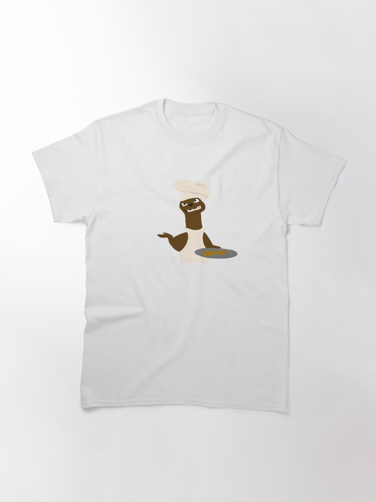 Thumbnail 3 von 7, Classic T-Shirt, Otto der Koch designt und verkauft von FAndNeedle.