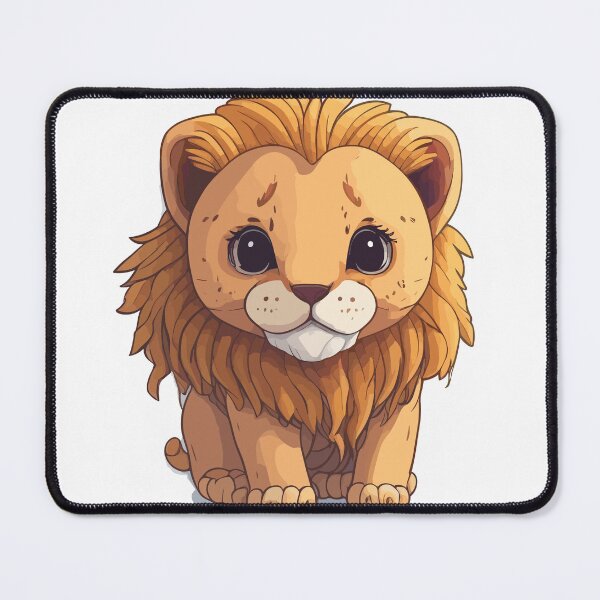 Item preview, An adorable cute lion stickers designed and sold by victorfreitas.