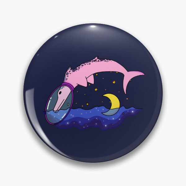 Item preview, Pink Space Dolphin designed and sold by SpaceDiver-001.