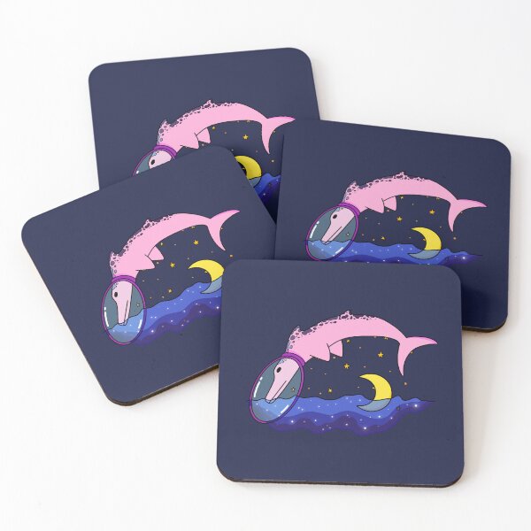 Item preview, Pink Space Dolphin designed and sold by SpaceDiver-001.
