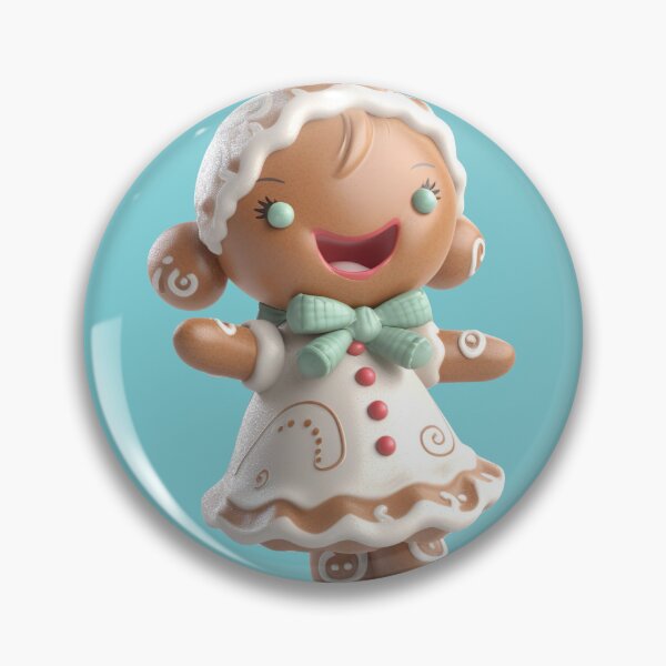 Item preview, Sweet Gingerbread Girl designed and sold by PoppinArtFox.