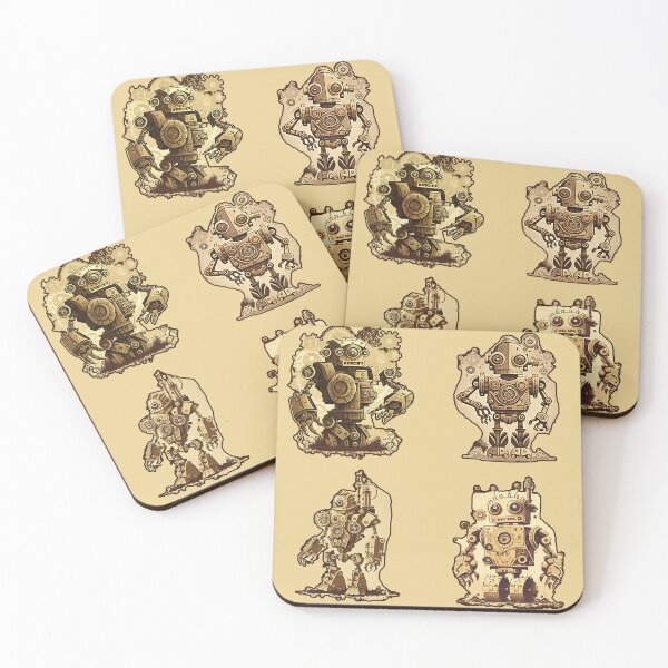 Item preview, Cogs and Gears Robot  sticker pack 2 designed and sold by Richard-Y.