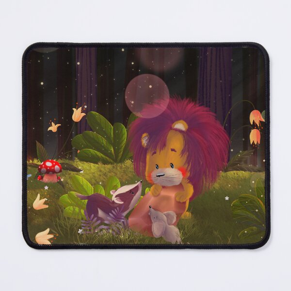 Item preview, Lio lion dark forest designed and sold by AnnaKalt.
