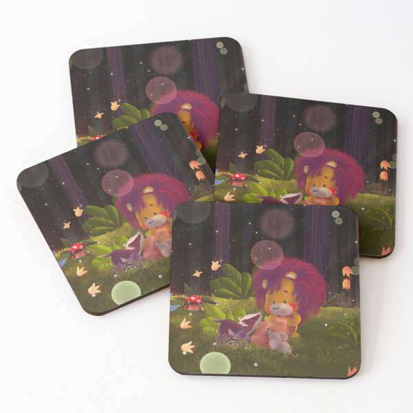 Item preview, Lio lion dark forest designed and sold by AnnaKalt.
