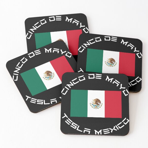 Item preview, Cinco De Mayo -  Giga Tesla Mexico with Mexican Flag - Tesla text designed and sold by WigOutlet.