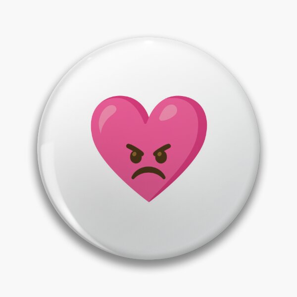 Item preview, angry heart designed and sold by FunneeMonkey.