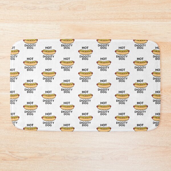 Item preview, Hot Diggity Dog Lover Funny Hot Dog Enthusiast  designed and sold by The Junto Shop.