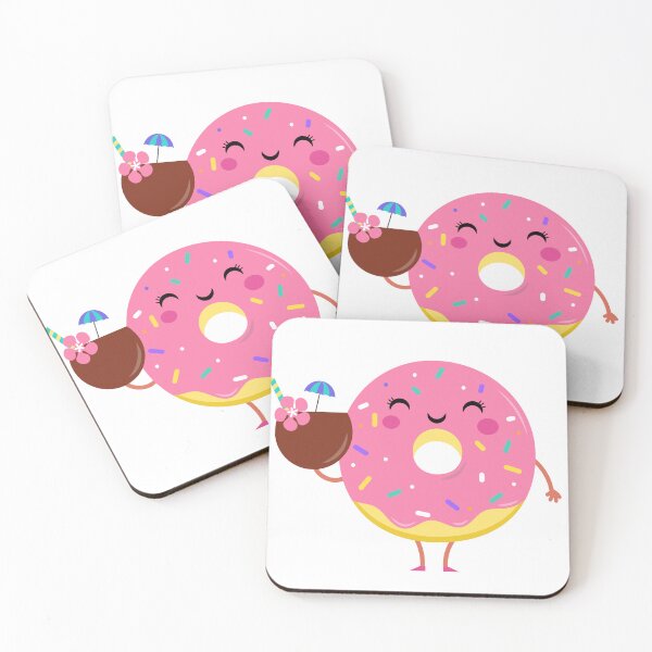 Item preview, pink donut designed and sold by StoreNoor.