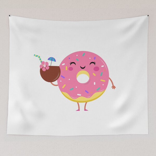 Item preview, pink donut designed and sold by StoreNoor.