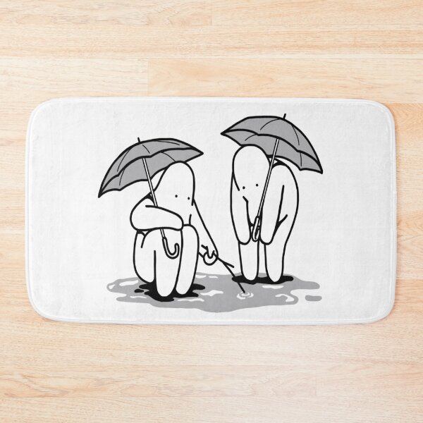 Item preview, stickman with umbrella designed and sold by bahiko.
