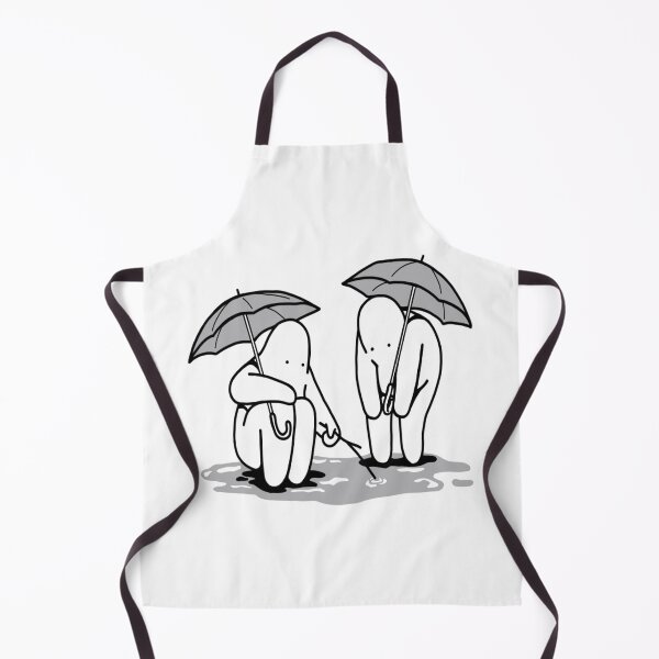 Item preview, stickman with umbrella designed and sold by bahiko.