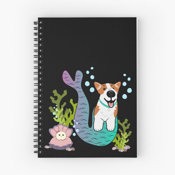 Item preview, Corgi Mermaid in Black designed and sold by Lrtheurer.