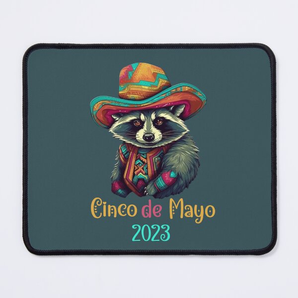 Item preview, Cinco de mayo Raccon 2023 designed and sold by EmeraldeaArt.