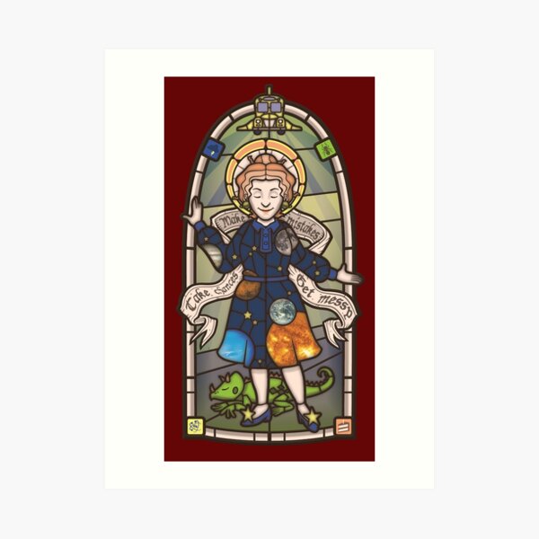 Our Lady of Education Art Print
