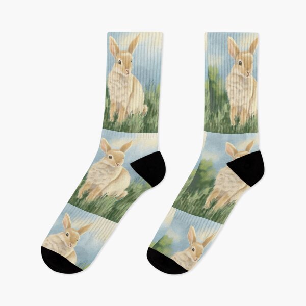 Item preview, Bunny in a Meadow designed and sold by Danielle Seay.
