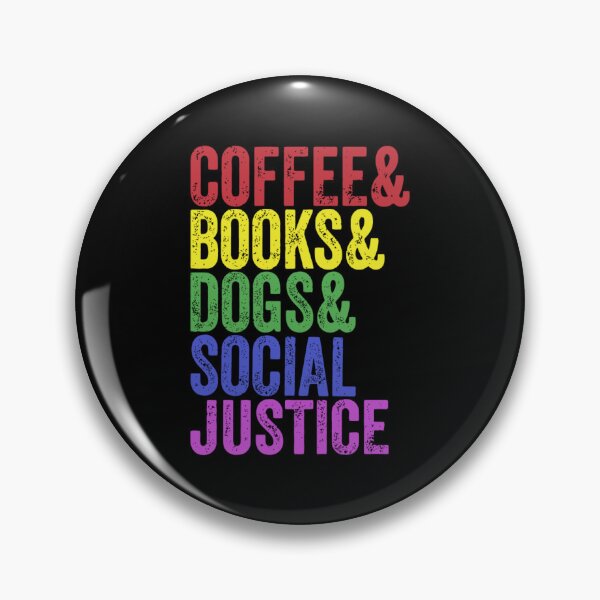Item preview, coffee and books and dogs and social justice designed and sold by comane.