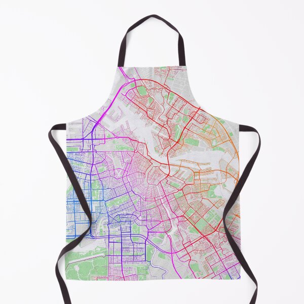 Item preview, Amsterdam City Map of Netherlands - Colorful designed and sold by deMAP.