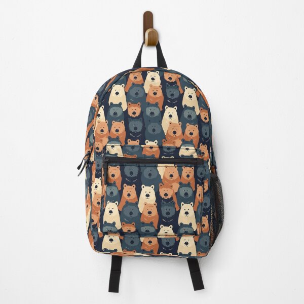 Item preview, Happy Bears Pattern designed and sold by AbstractAttire.