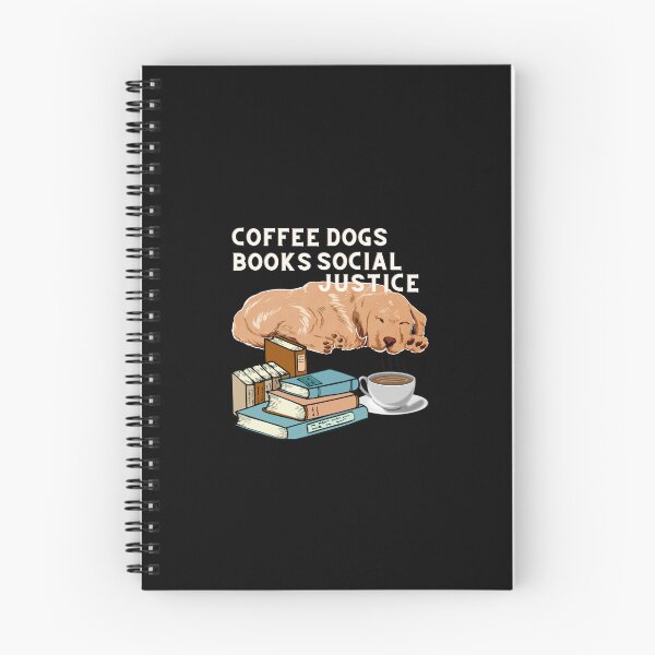 Item preview, coffee and books and dogs and social justice designed and sold by comane.
