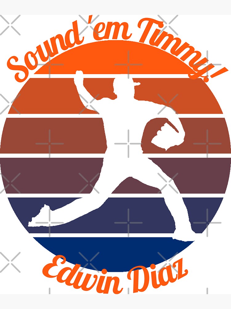 Sound The Trumpets - Edwin Diaz - NYM Sticker for Sale by