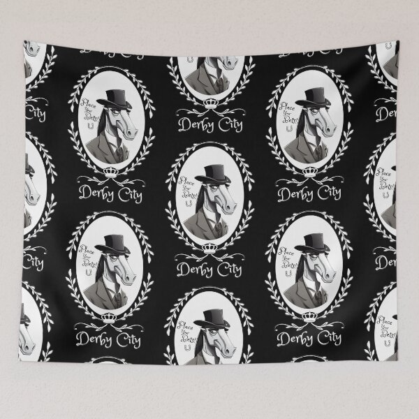 Item preview, Colección Derby City: coloque sus apuestas 6 (negro) designed and sold by TheArtfulAllie.