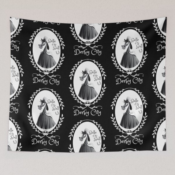 Item preview, Colección Derby City: Belle of the Ball 7 (negro) designed and sold by TheArtfulAllie.