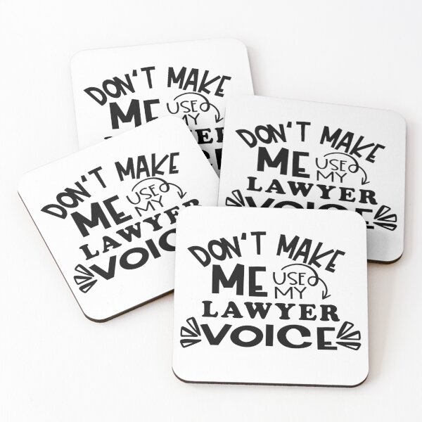 Item preview, don't make me use my lawyer voice:funny design for men women kids designed and sold by fajali master.