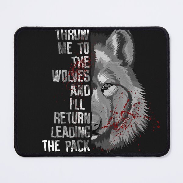 Item preview, Motivation wolf wolf pack designed and sold by ChrisFeil.
