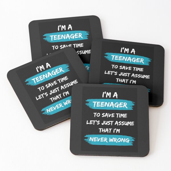 Item preview, I'm A Teenager, To Save Time Let's Just Assume that I'm Never Wrong designed and sold by Withloveandhope.