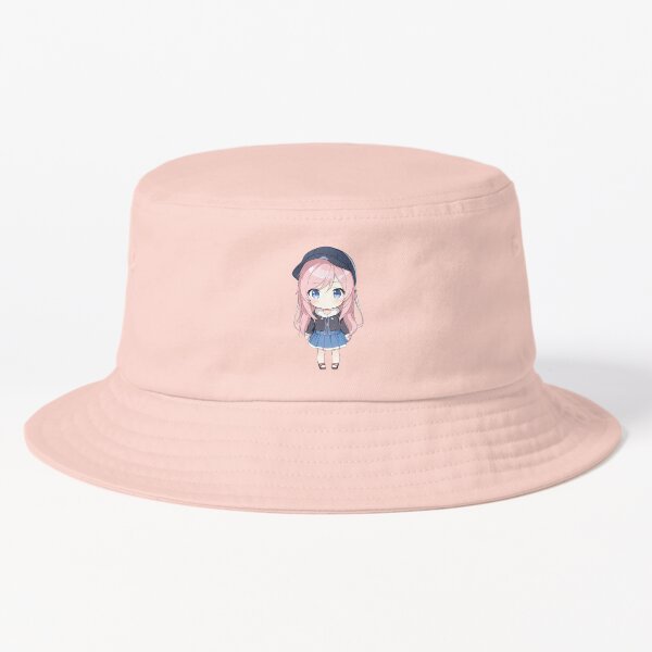 Harajuku Hip Hop Light Pink Bucket Hat Fashionable, Funny, And Sun