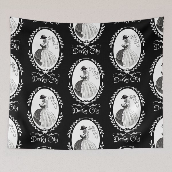 Item preview, Colección Derby City: Belle of the Ball 8 (Negro) designed and sold by TheArtfulAllie.