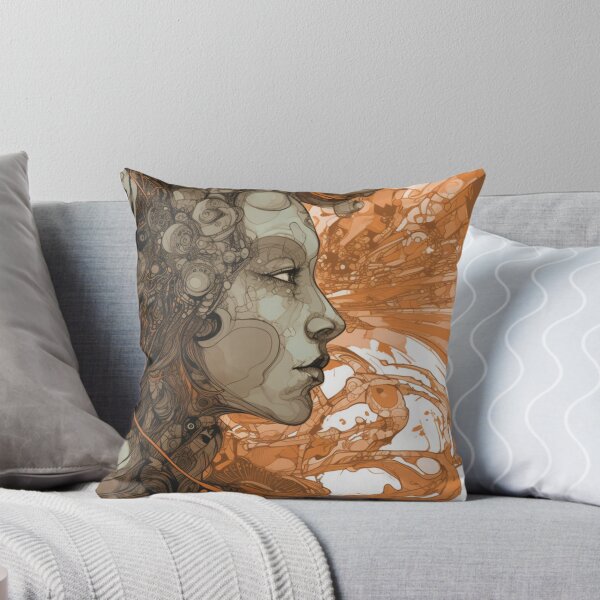 Item preview, Character Portrait - Abstract Art designed and sold by letsgetinspired.
