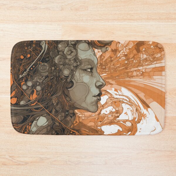Item preview, Character Portrait - Abstract Art designed and sold by letsgetinspired.